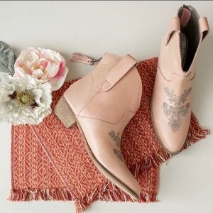 NEW Joyfolie Norie Leather Western Boot Sz 2Y